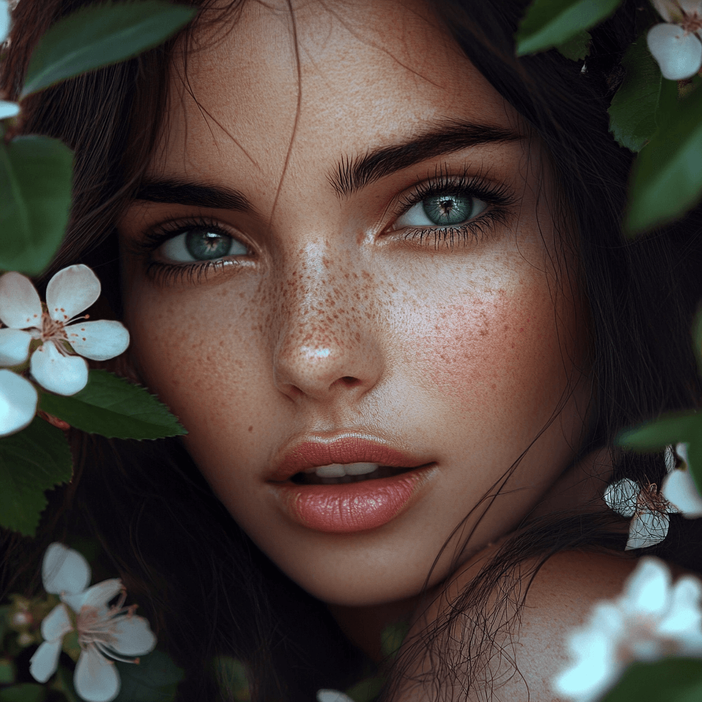 Zdjęcie portretowe młodej kobiety