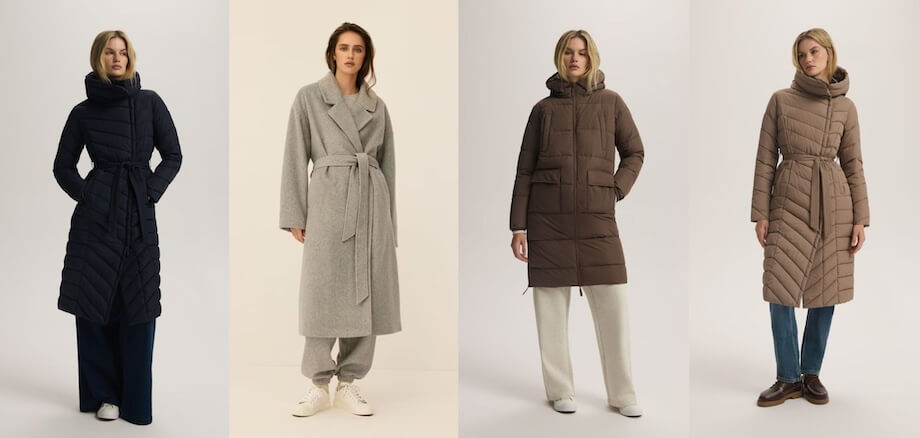 Różne modele damskich płaszczy zimowych