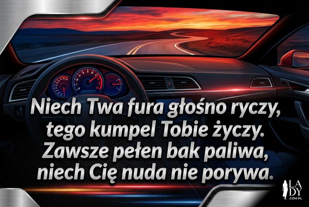 motoryzacyjne życzenia imieninowe dla mirka