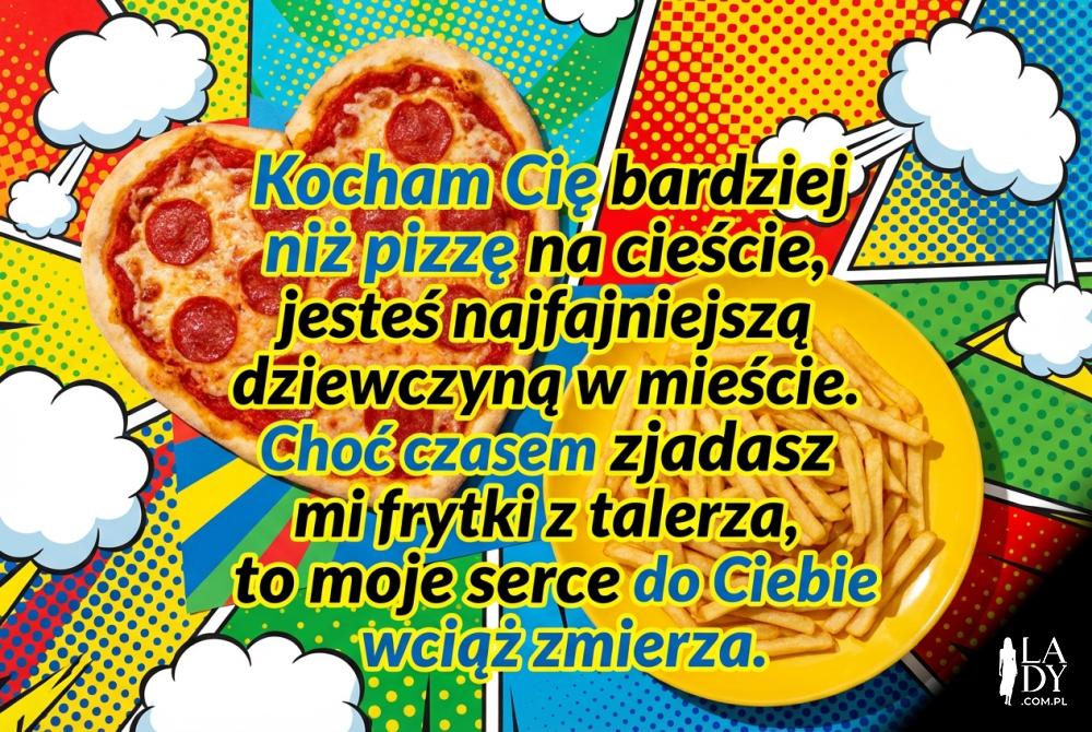 zabawny wierszyk miłosny o pizzy