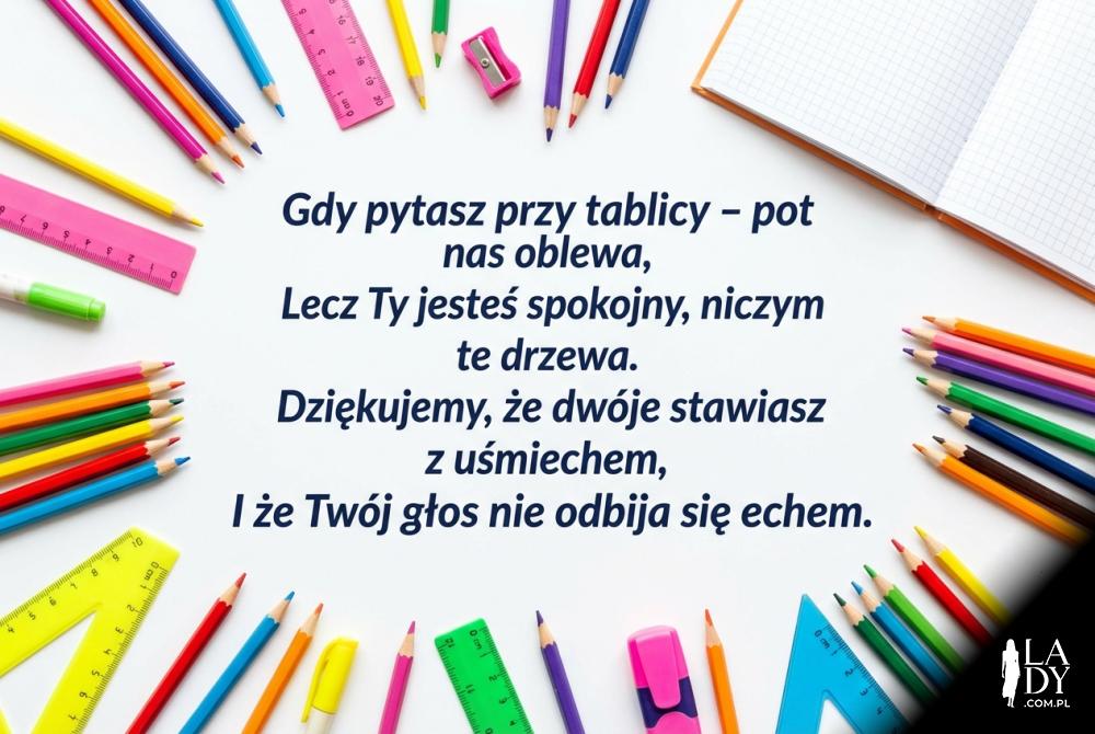 Zabawny wierszyk szkolny i kolorowe przybory