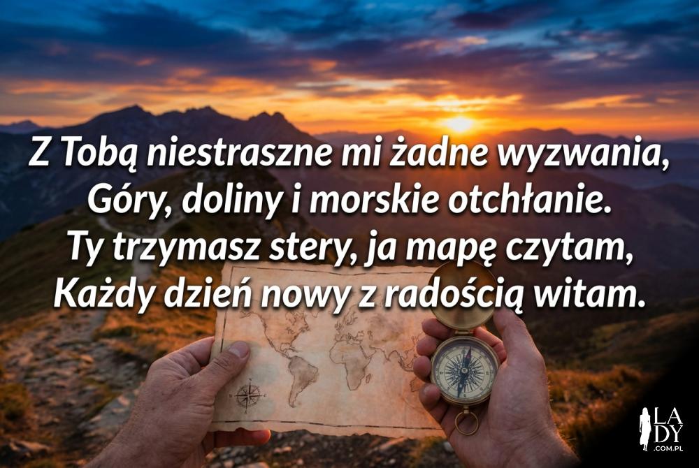 wierszyk dla partnera o wspólnej podróży przez życie wierszyk dla partnera o wspólnej podróży przez życie