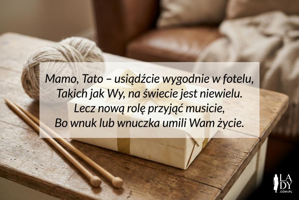 Wiersz dla dziadków i prezent